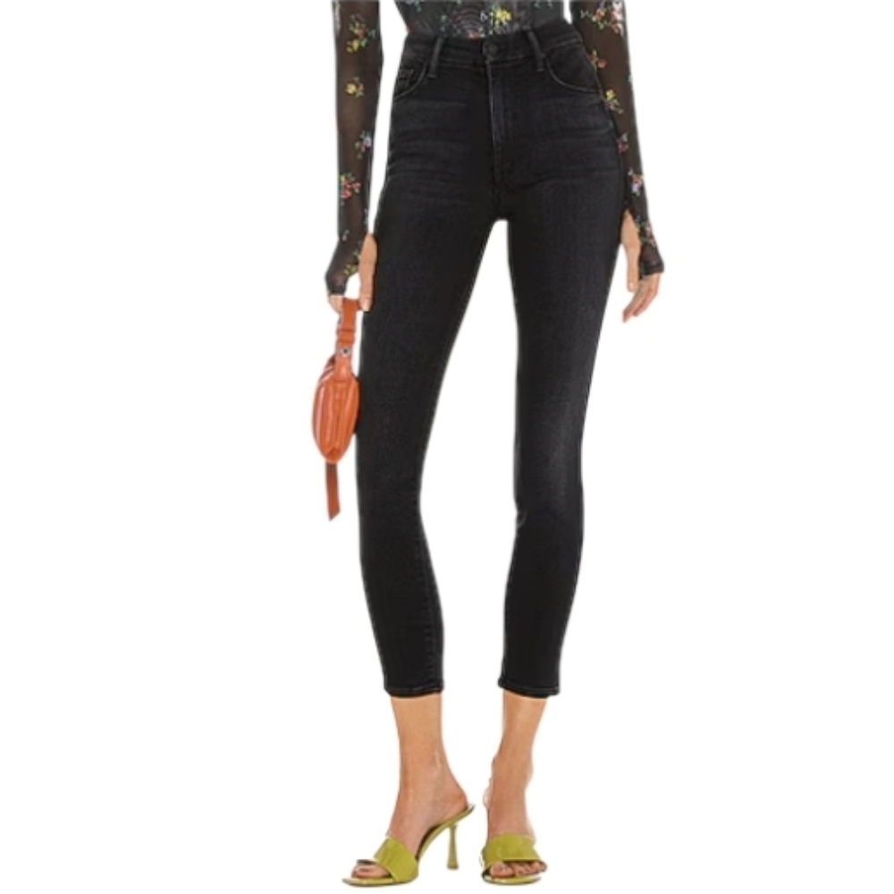 Mother High Waisted Looker Ankle